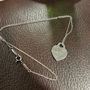 Tiffany heart necklace